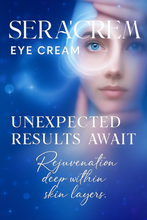 The Next Generation …… Sera’Crem a dramatic Serum Potency Eye Cream. Triple Hyaluronic Acid & Lipids Complex + Liposomes + Ceramides. 15ml